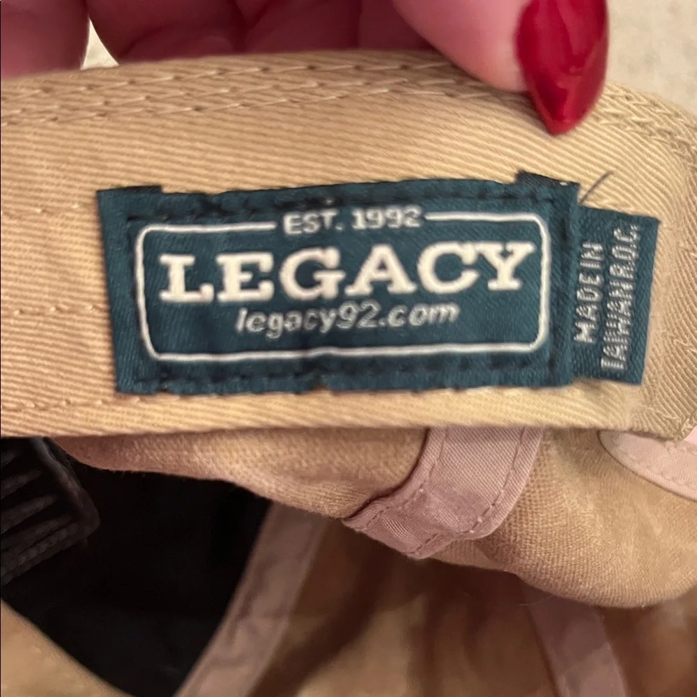 Legacy Tan Alaska Fish Patch Hat